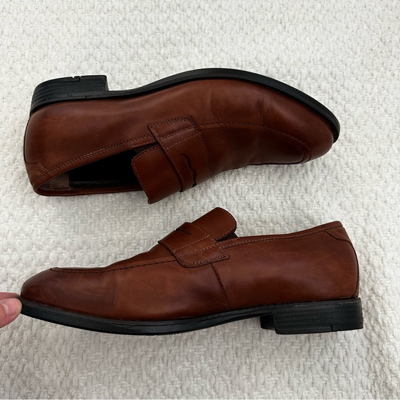 Johnston & Murphy XC4 System Waterproof Sheepskin Loafer Brown Men’s Size 8.5 M - Picture 13 of 13